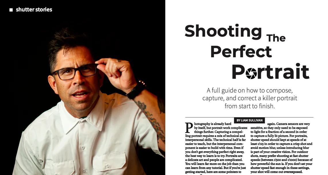 Shooting The Perfect Portrait